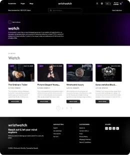Wrist Watch Shopify Theme
