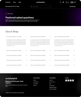 Wrist Watch Shopify Theme