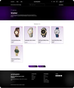 Wrist Watch Shopify Theme