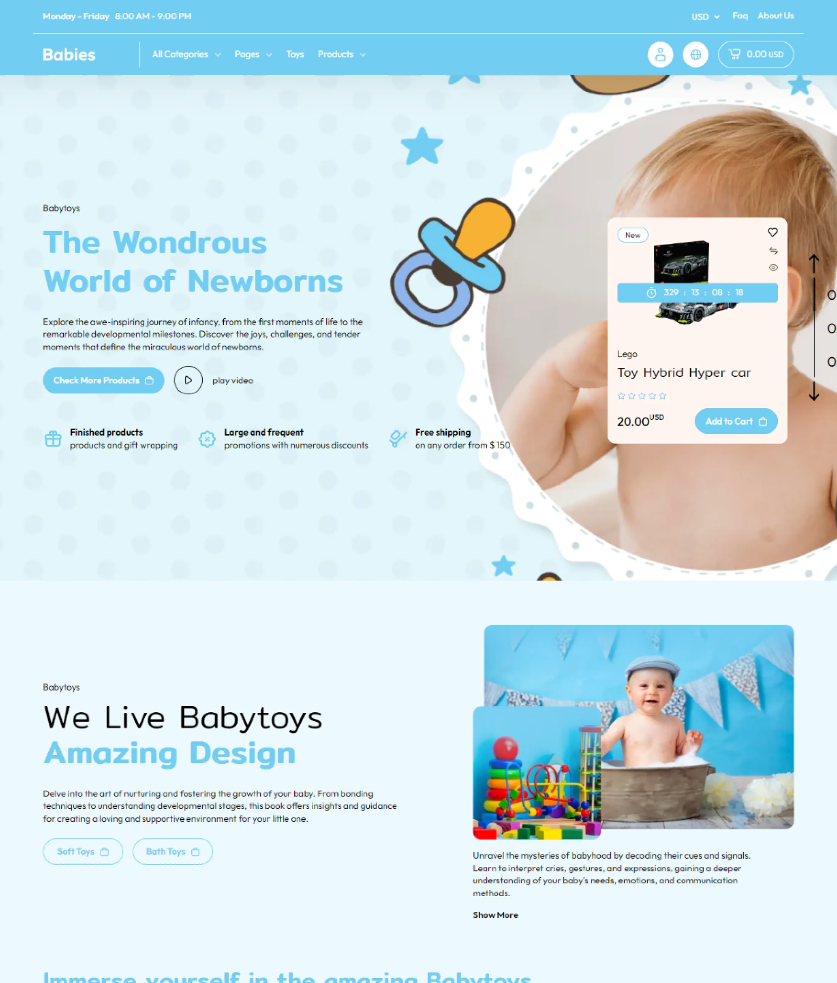 Babies Shopify Theme - WorkDo