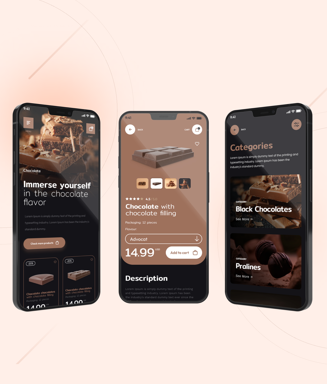 Chocolate – Mobile Apps for eCommerceGo SaaS - WorkDo