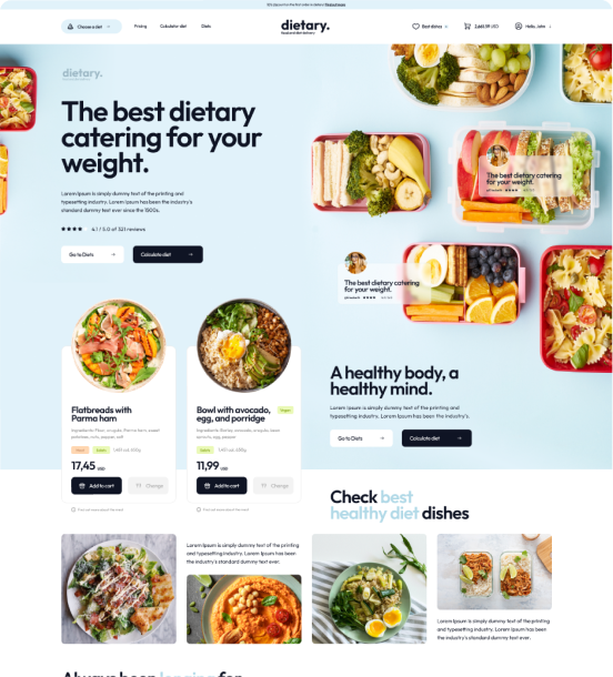 Dietary e-Shop - WorkDo