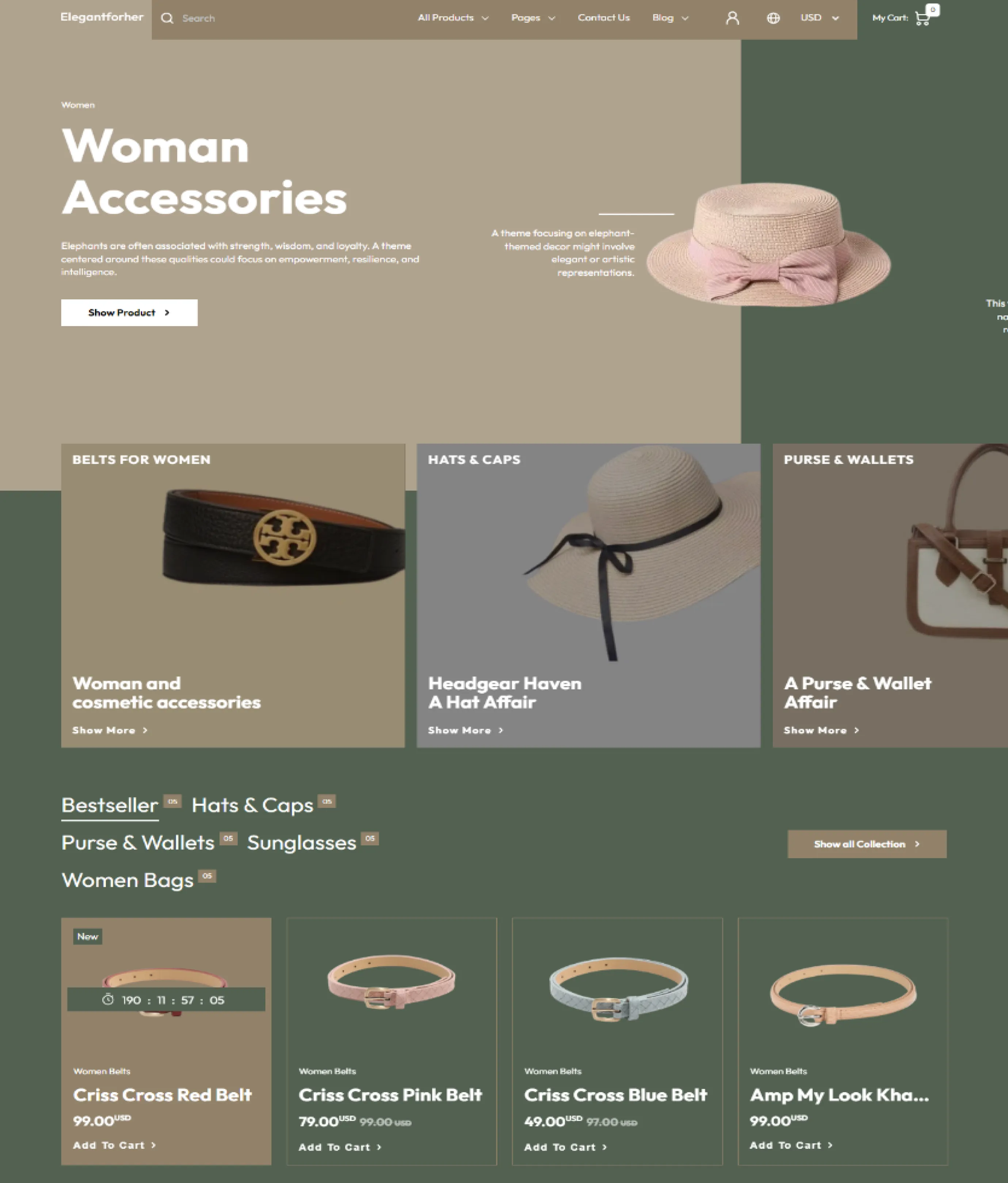 Elegant For Her Shopify Theme - WorkDo