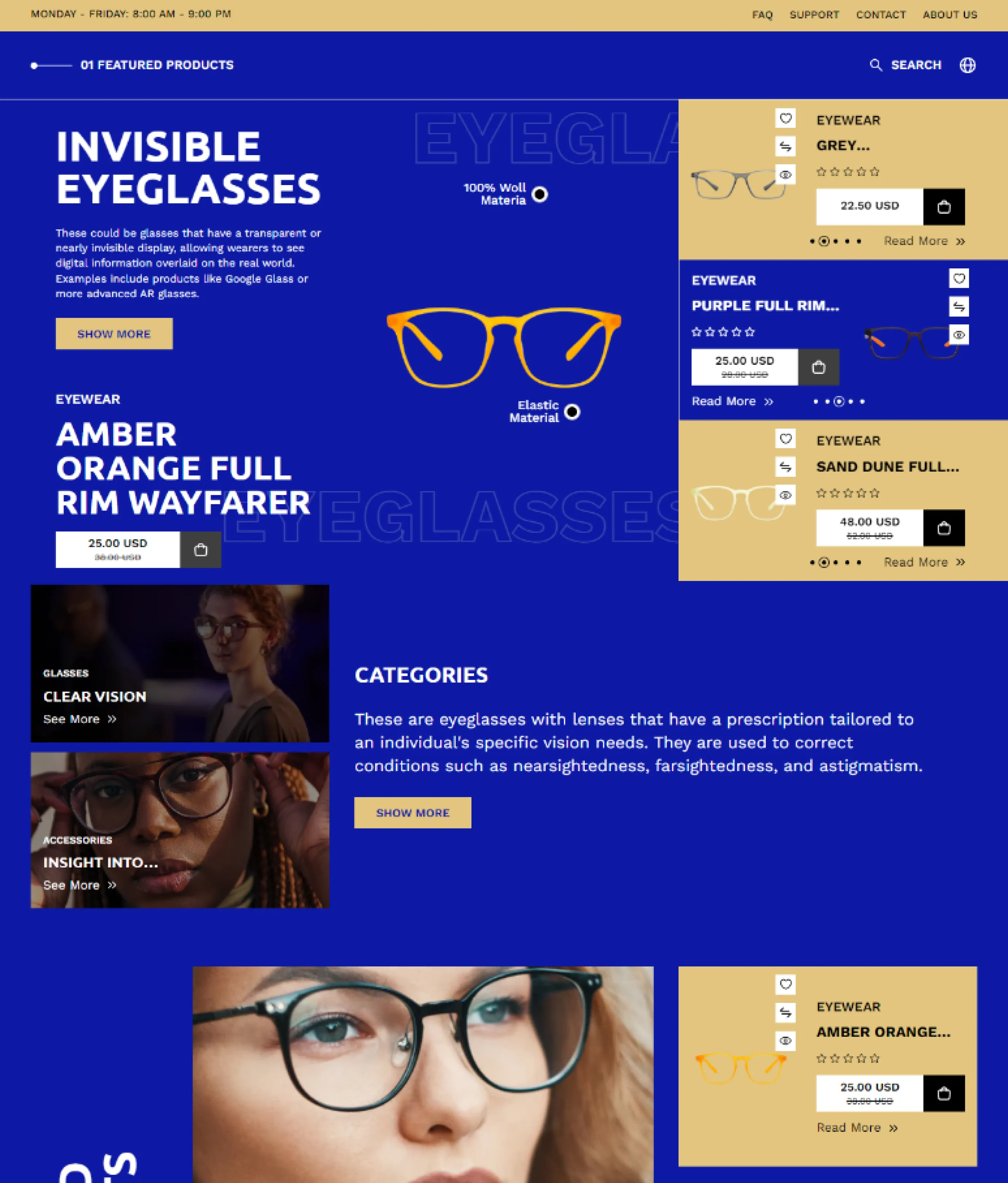 Eyesight Shopify Theme - WorkDo
