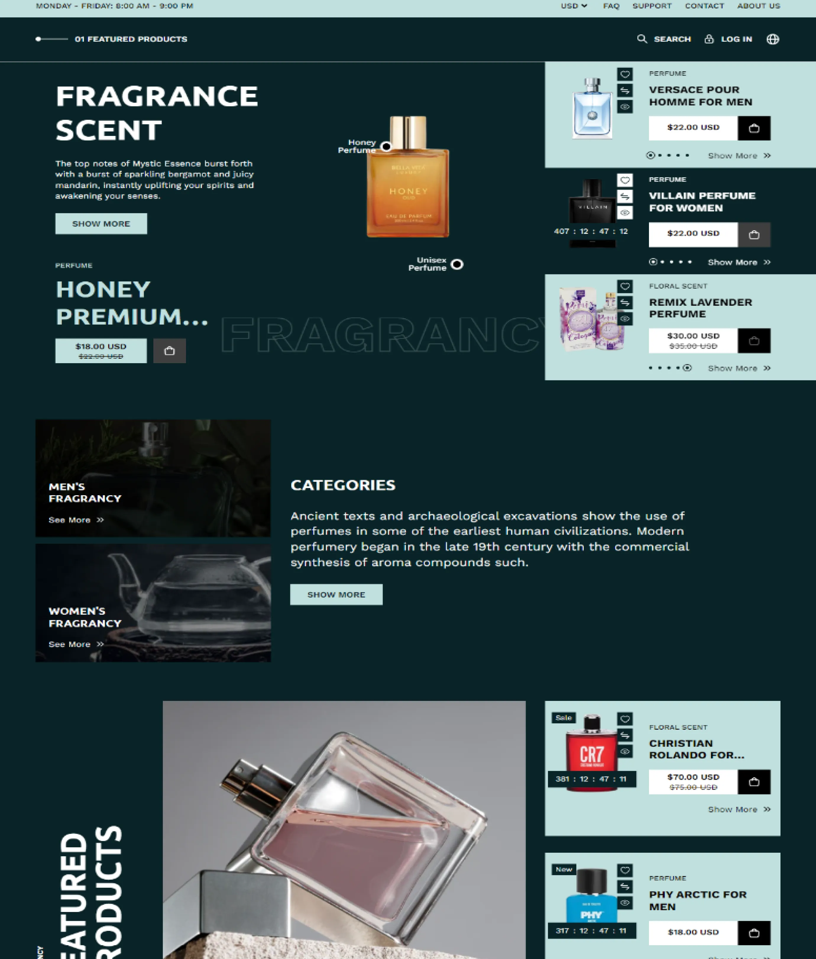 Fragrancy Shopify Theme - WorkDo