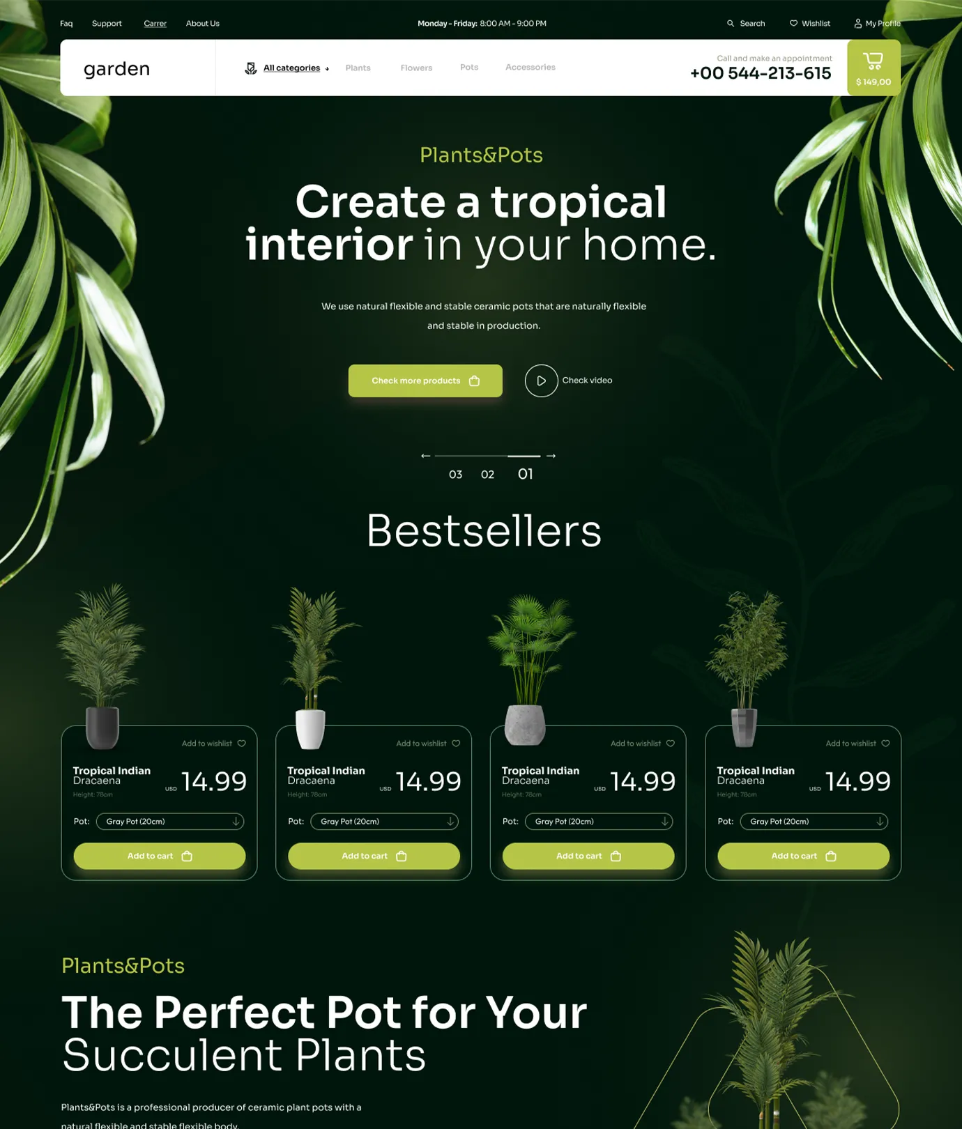 Garden Shopify Theme - WorkDo