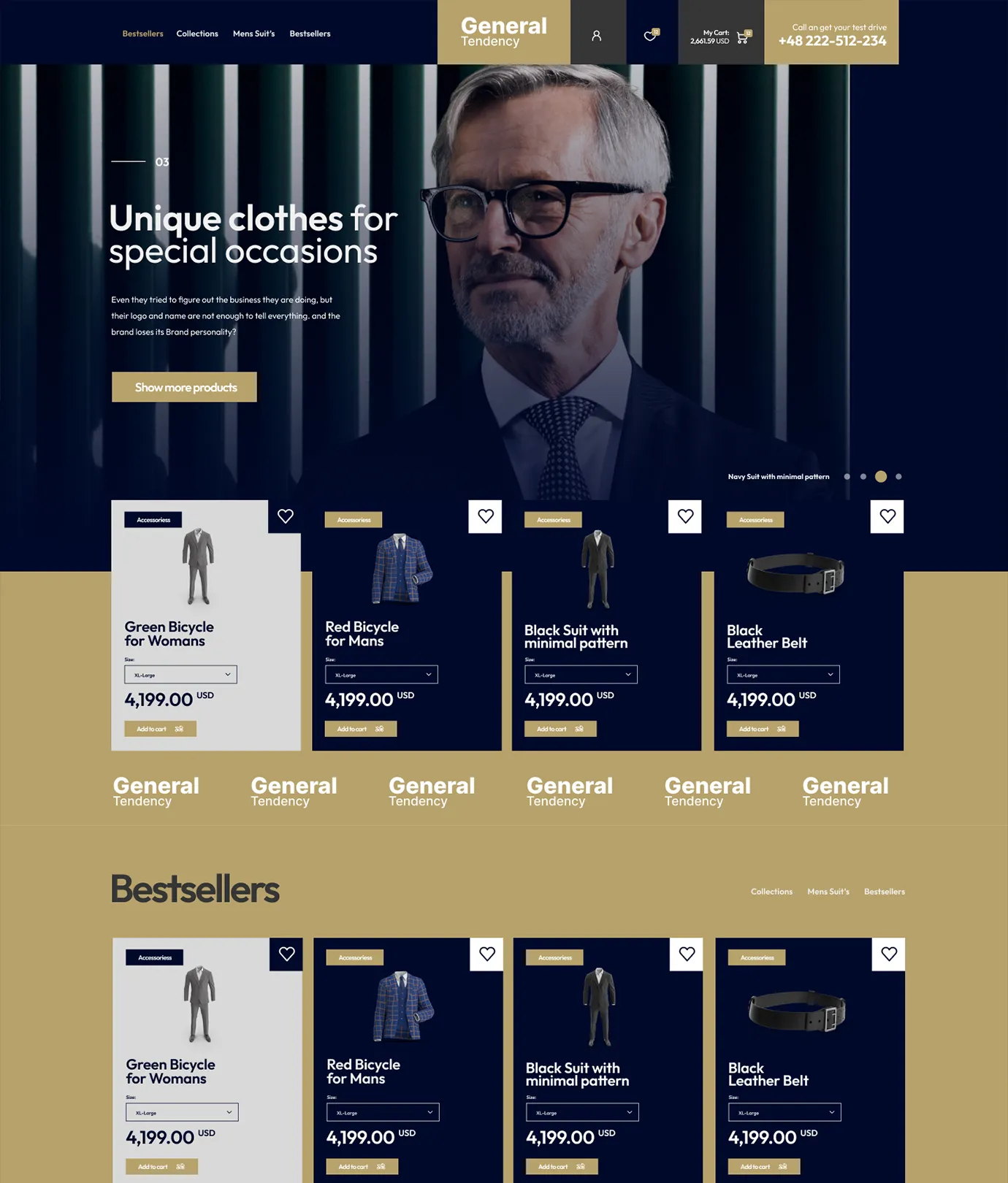 General Tendency Shopify Theme - WorkDo