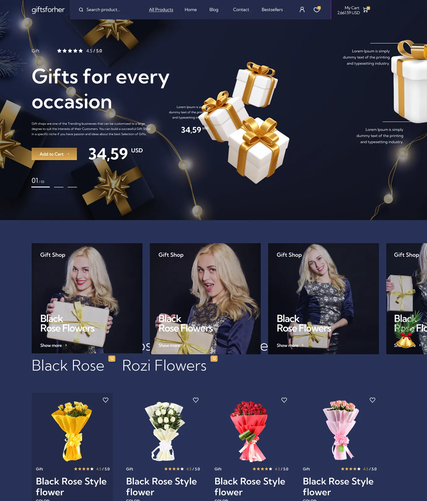 Gifts For Her Shopify Theme - WorkDo