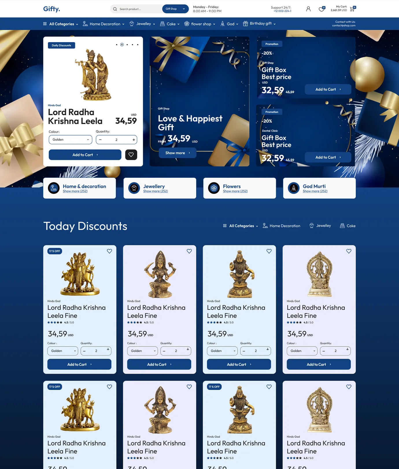Gifty Shopify Theme 1 Gifty Shopify Theme-Workdo