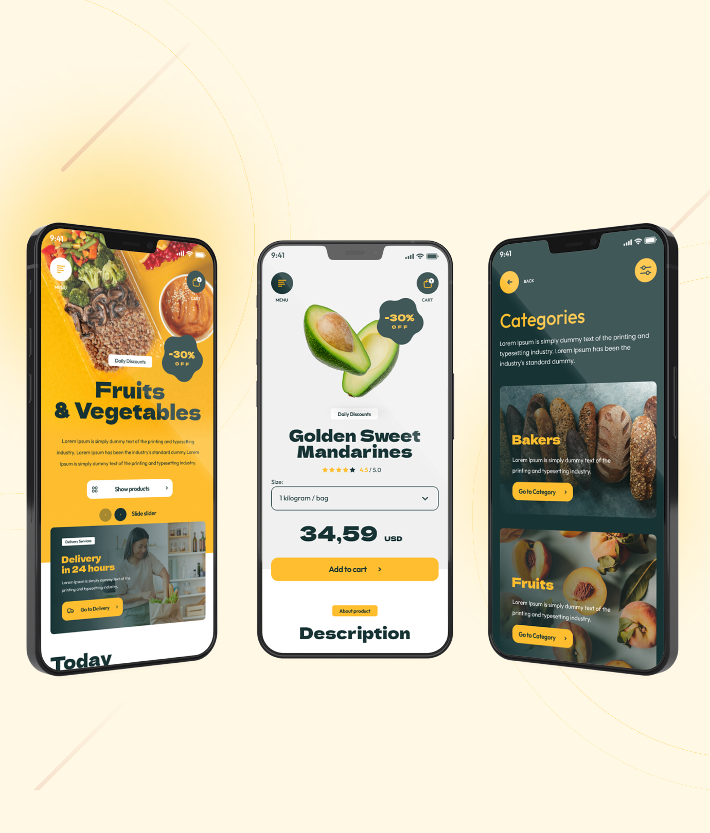 Grocery – Mobile Apps for eCommerceGo SaaS - WorkDo