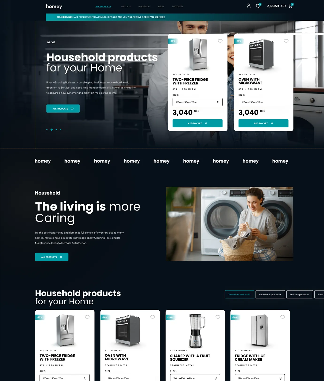 Homey Shopify Theme - WorkDo