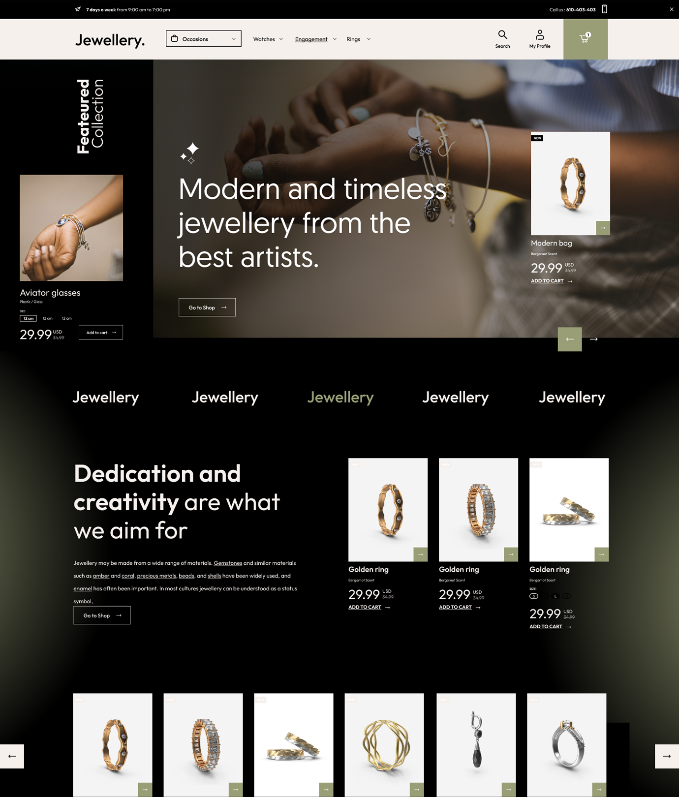 Jewellery e-Shop - WorkDo