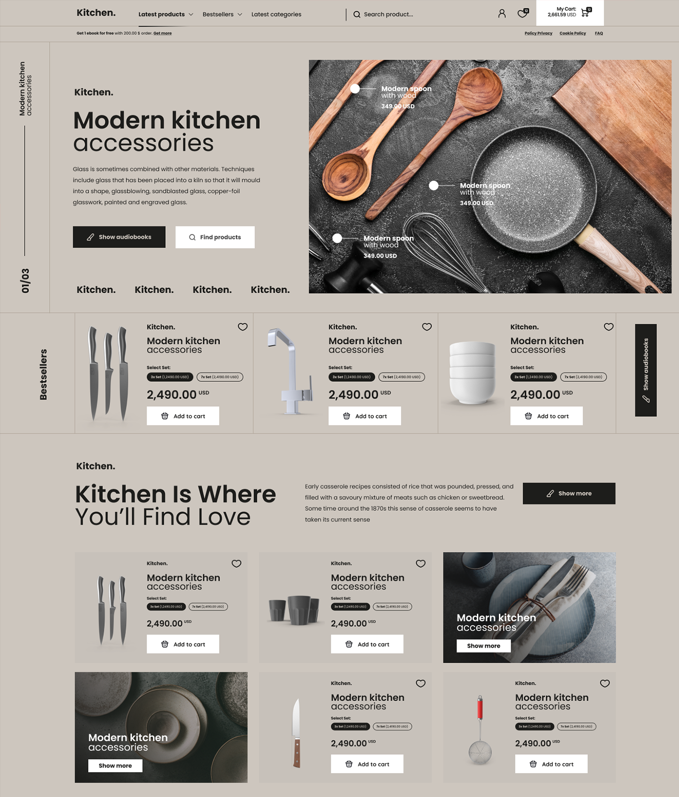 Kitchen WordPress Theme - WorkDo