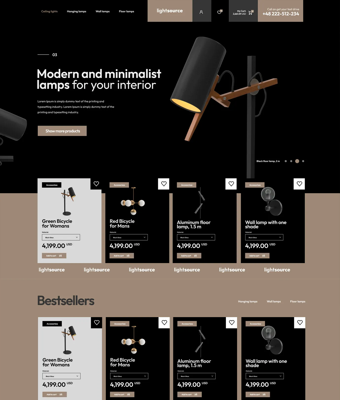 Light Source Shopify Theme 1 Light Source Shopify Theme - Workdo