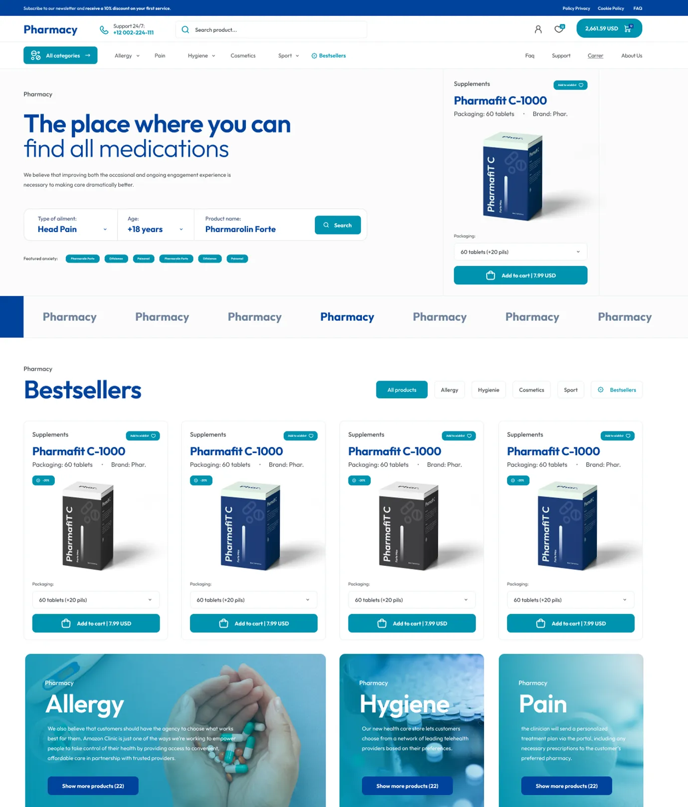 Pharmacy Shopify Theme - WorkDo
