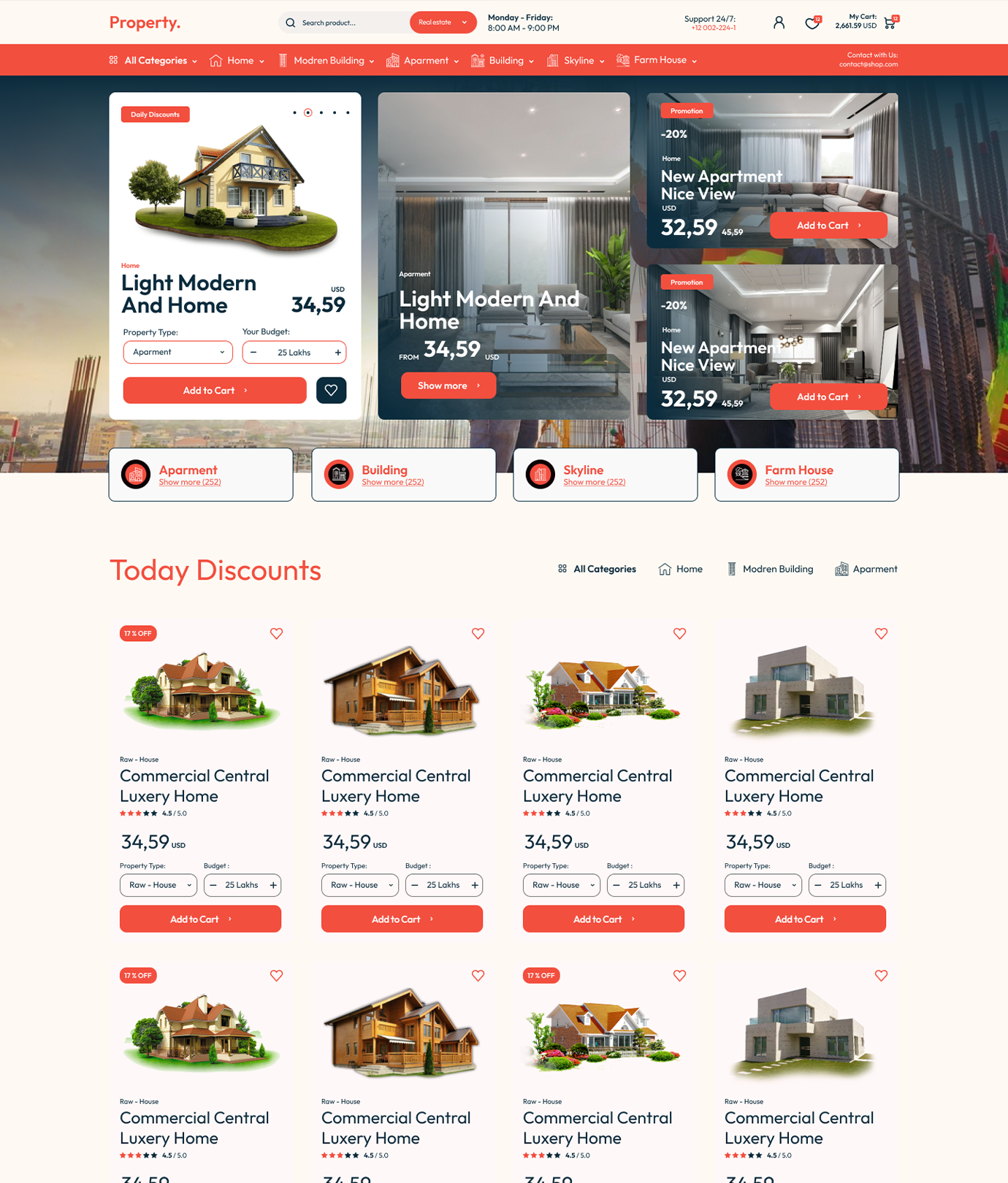 Property Shopify Theme - WorkDo