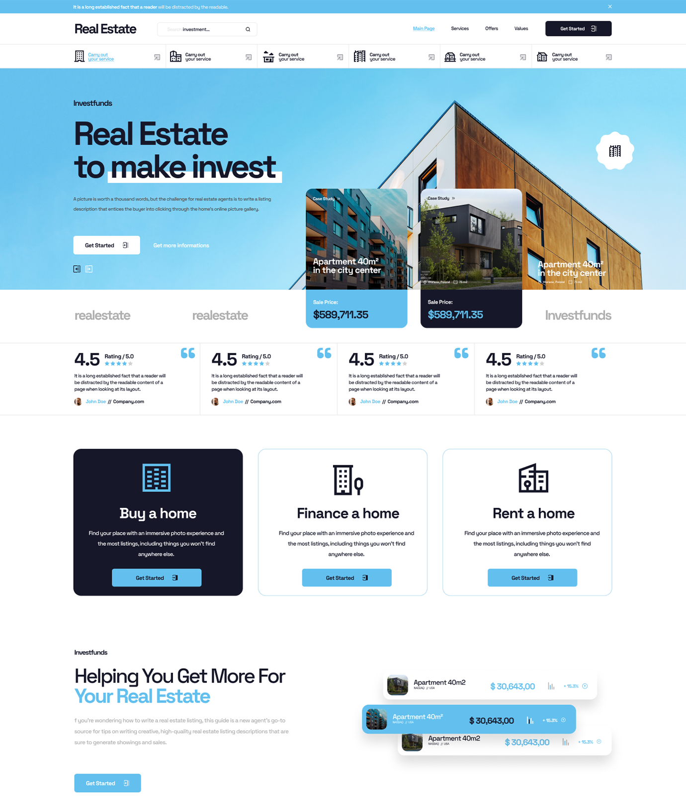 Real Estate WordPress Theme - WorkDo