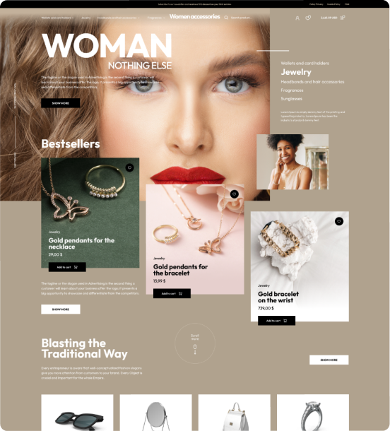 Women Accessories WordPress Theme - WorkDo