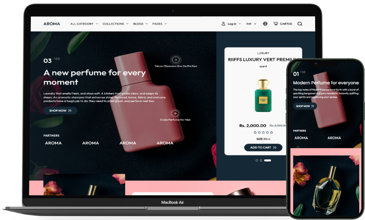 Aroma Shopify Theme - WorkDo