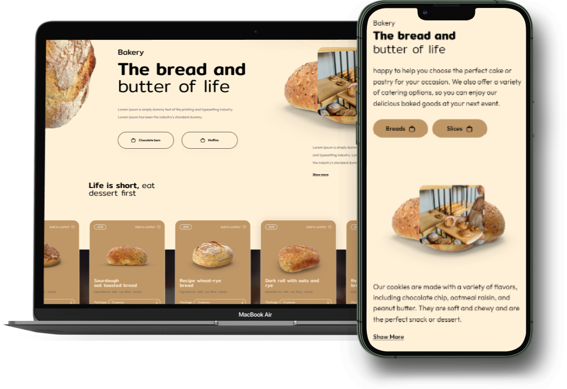 Bake Store Shopify Theme - Workdo