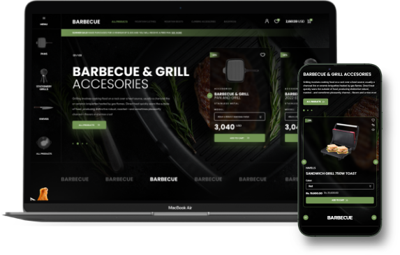 Barbecue Theme Add-on for eCommerceGo - WorkDo
