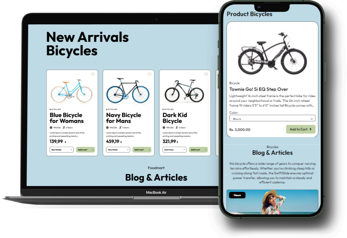 Bicycles WordPress Theme - WorkDo