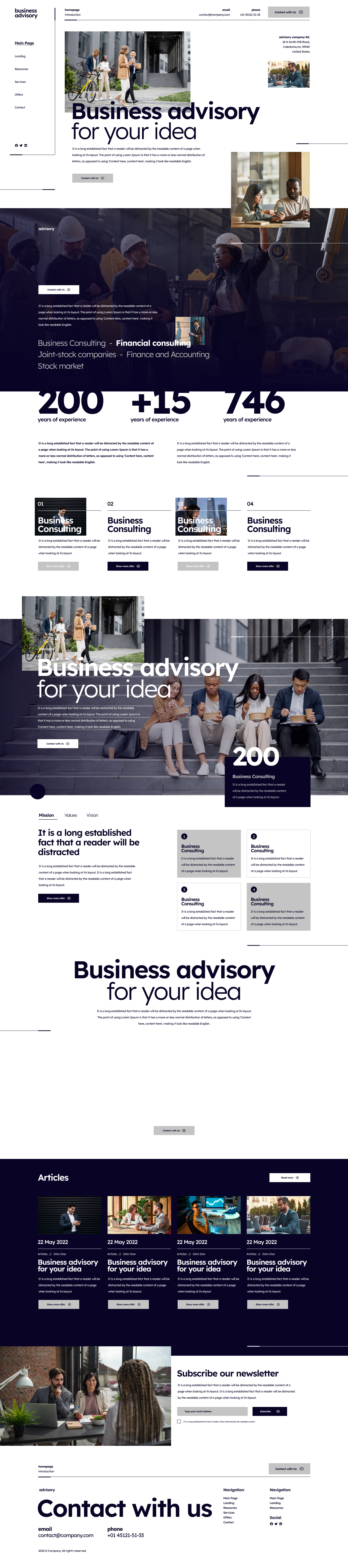 Business Advisory WordPress Theme-WorkDo