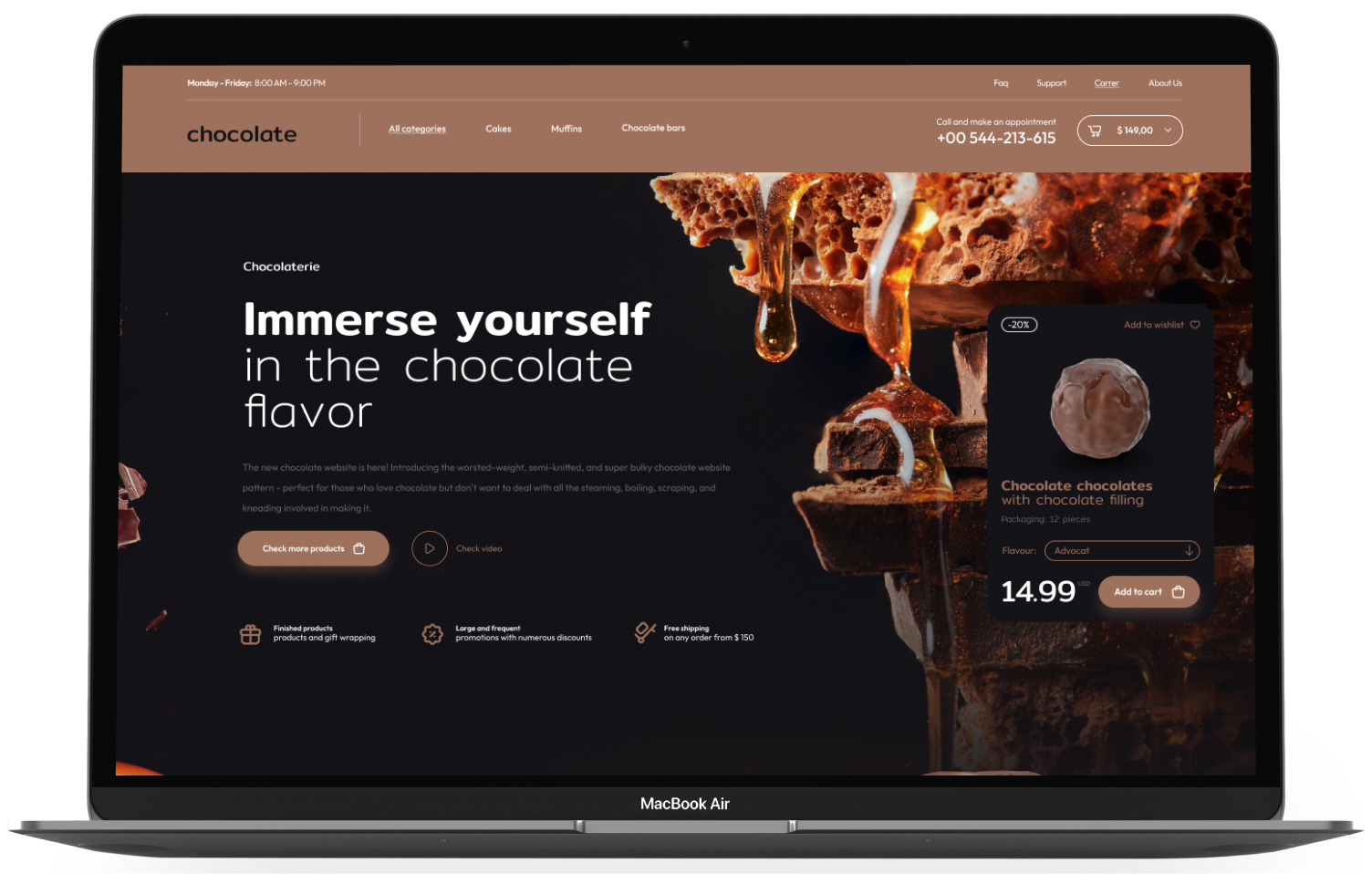 Chocolate Theme Add-on for eCommerceGo - WorkDo