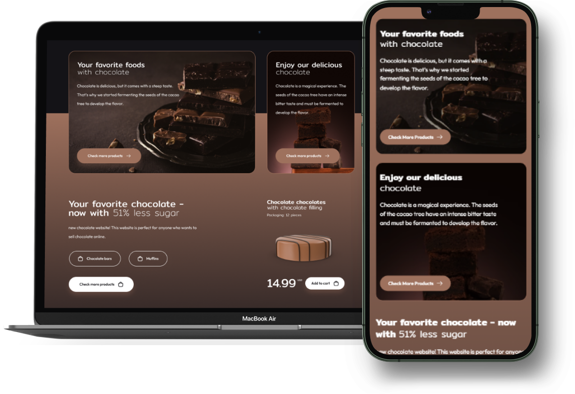 Chocolate Theme Add-on for eCommerceGo - WorkDo