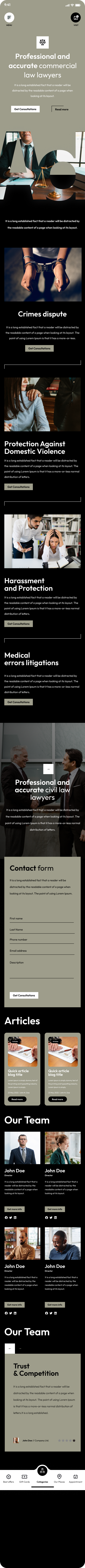 Civil Law Shopify Theme - WorkDo