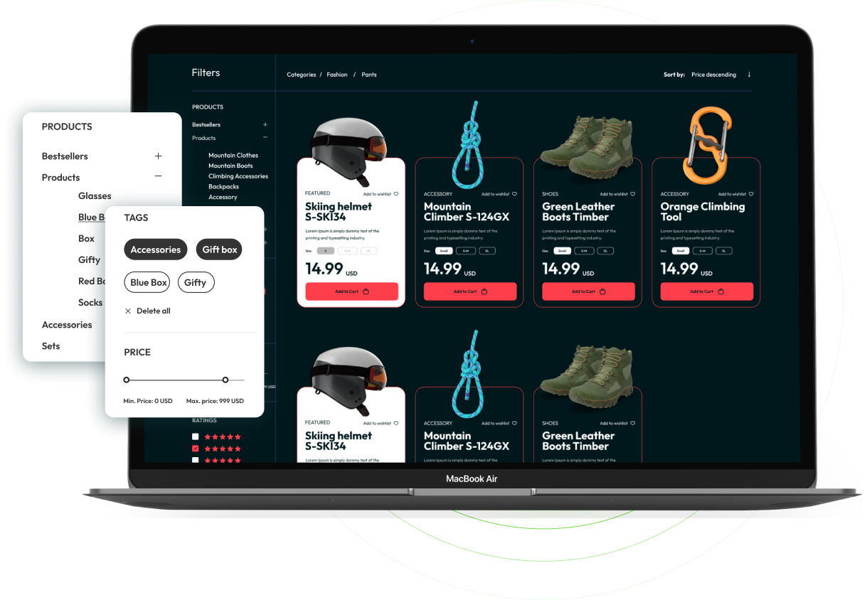 Climbing Shopify Theme - WorkDo