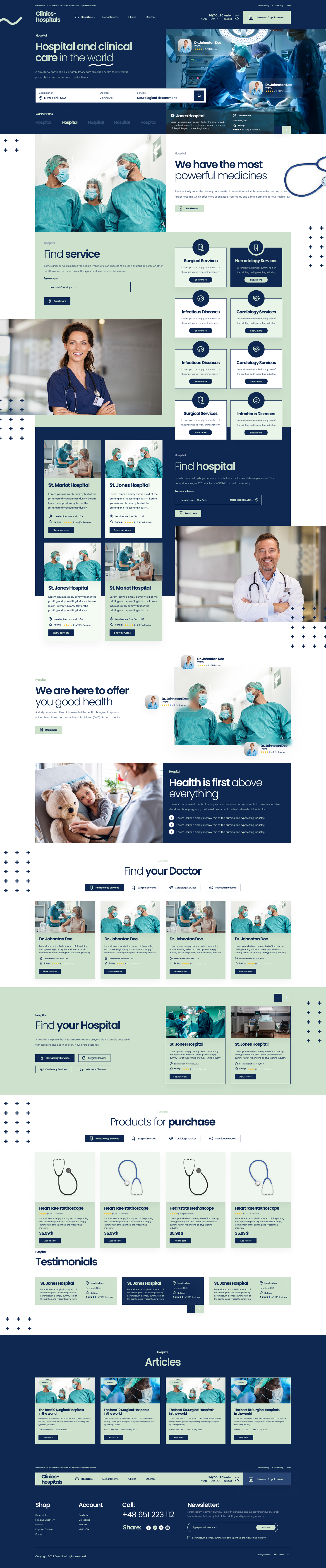 Clinics Hospitals WordPress Theme-WorkDo