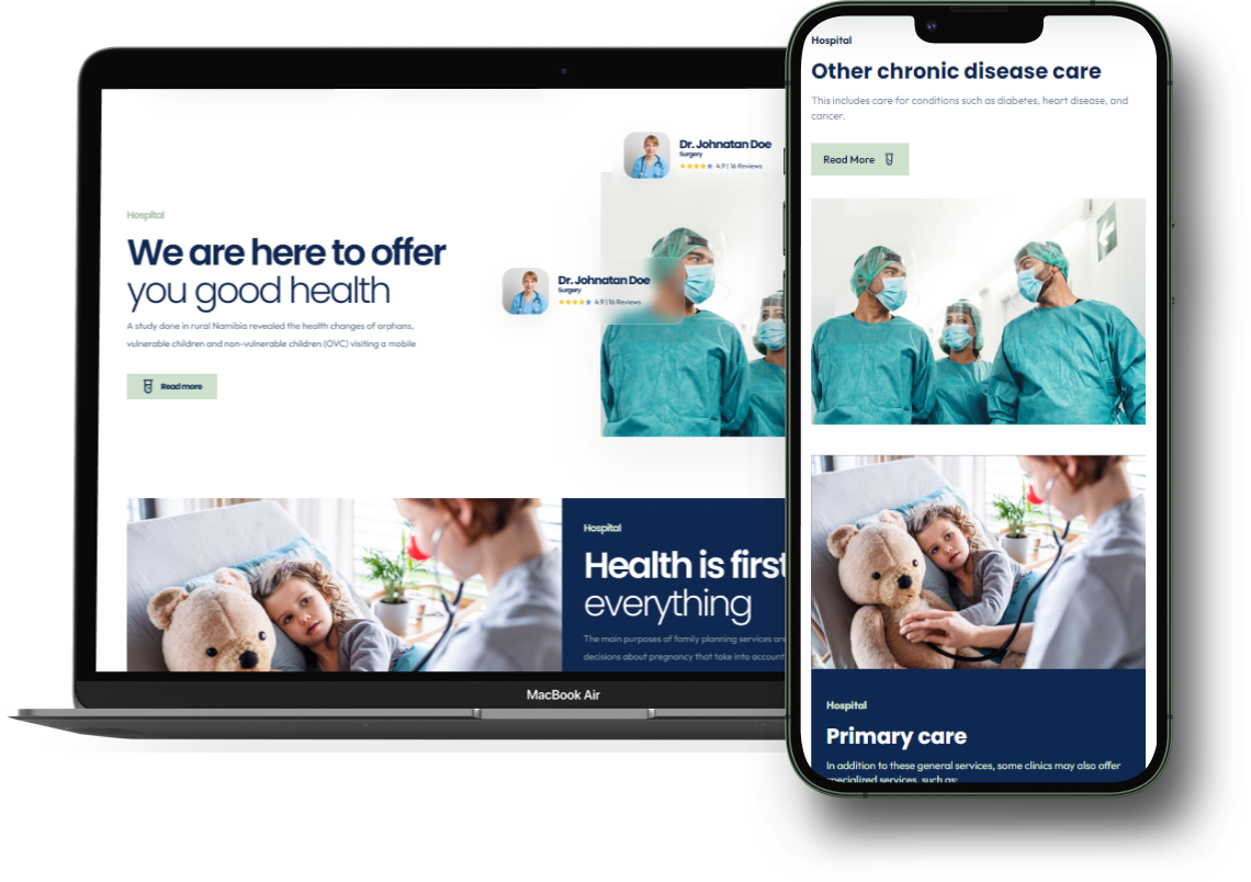 Clinics Hospitals Shopify Theme - Workdo