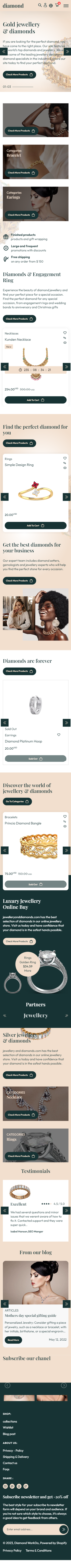 Diamond Theme Add-on for eCommerceGo - WorkDo