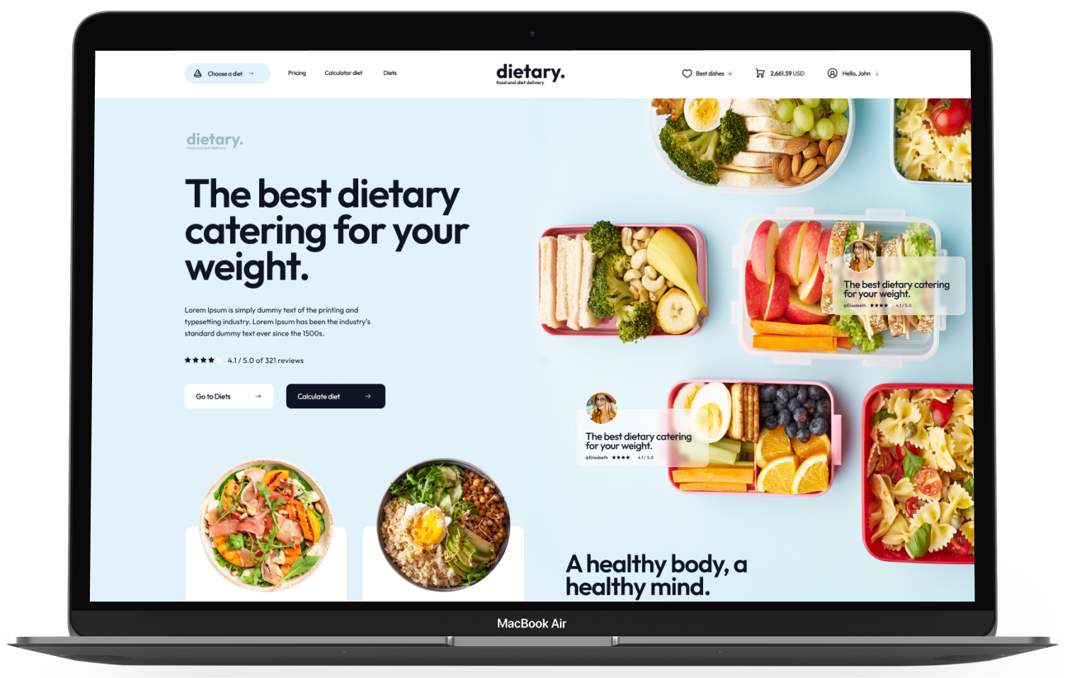 Dietary Opencart Theme - WorkDo