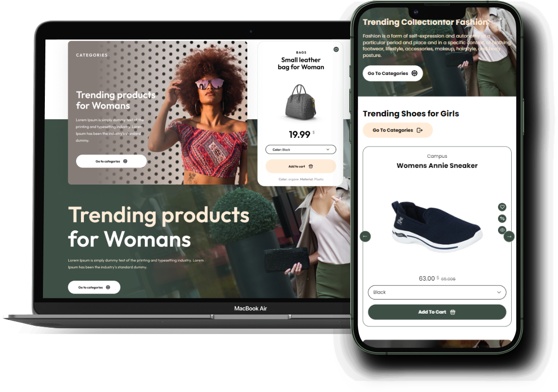 Fashion Theme Add-on for eCommerceGo - WorkDo