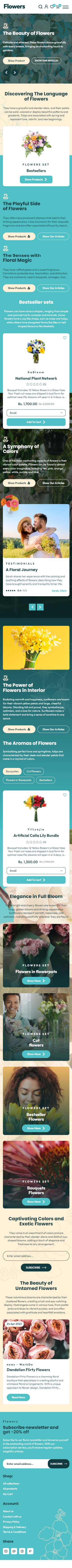 Flowers Opencart Theme - WorkDo