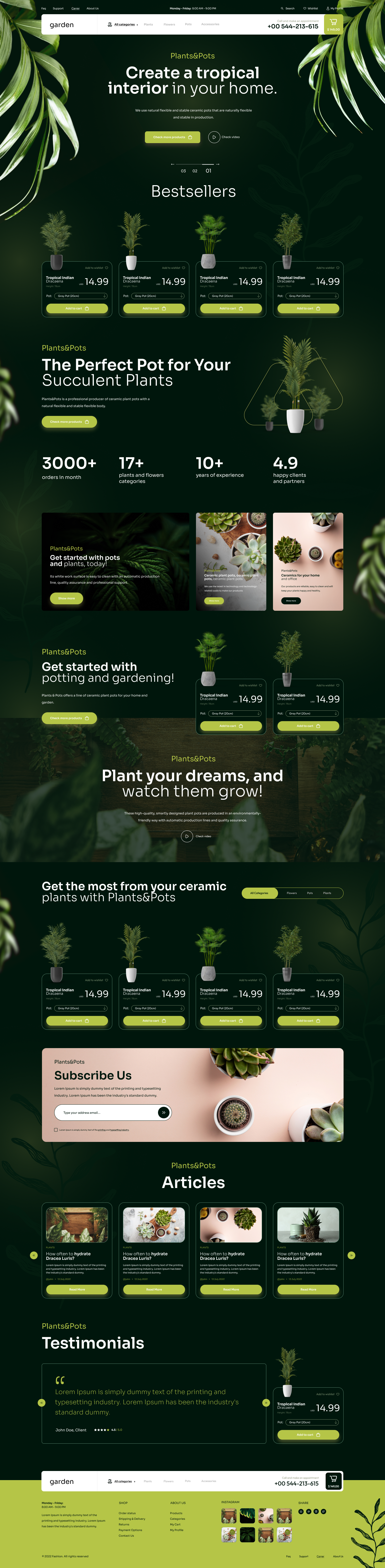 Garden Shopify Theme-WorkDo