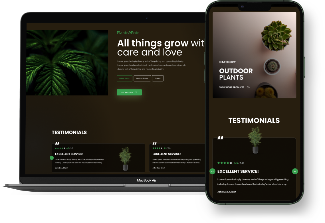 Gardening Shopify Theme - WorkDo