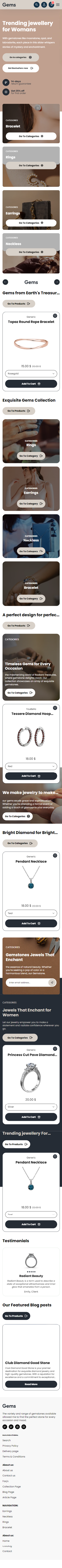 Gems Shopify Theme - WorkDo
