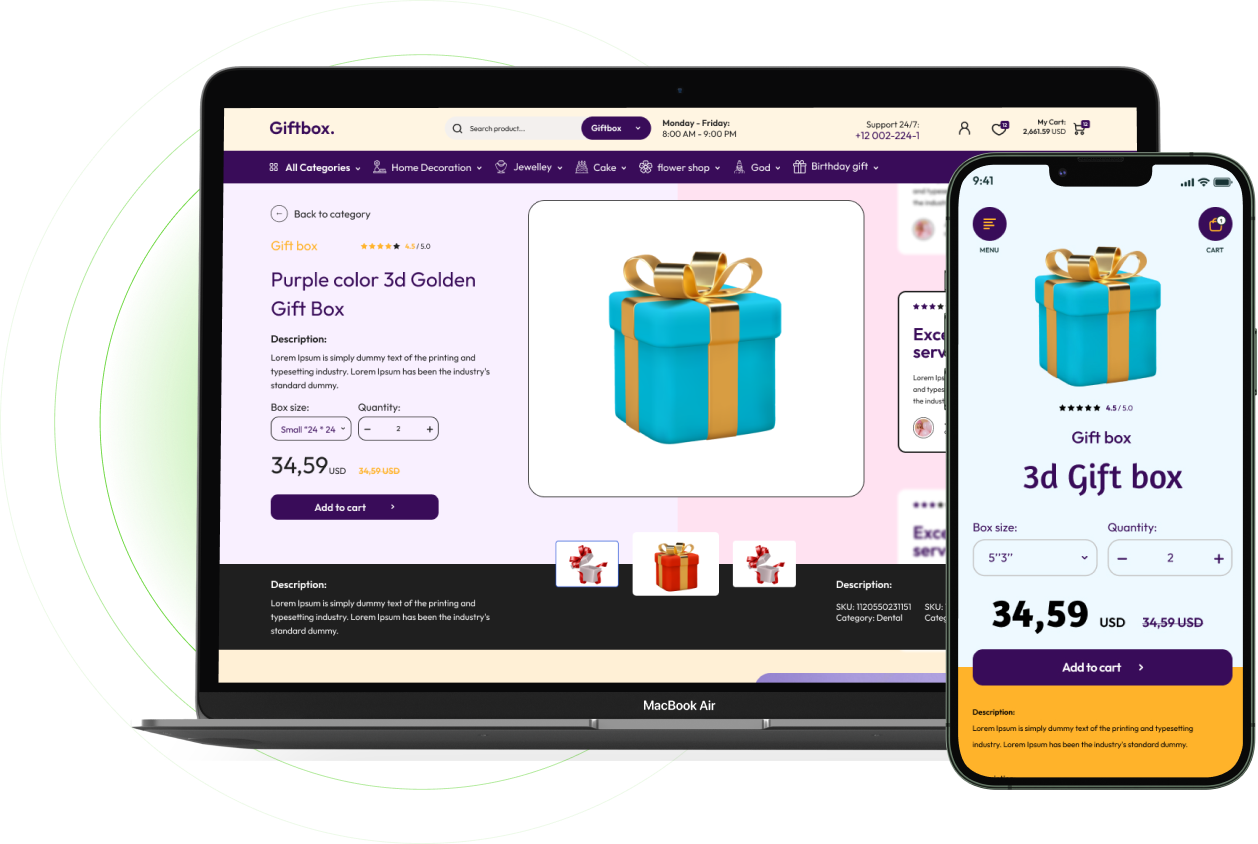 Giftbox Shopify Theme - WorkDo