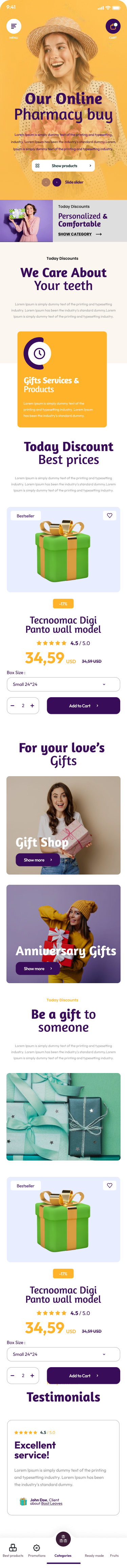 Giftbox Shopify Theme - WorkDo