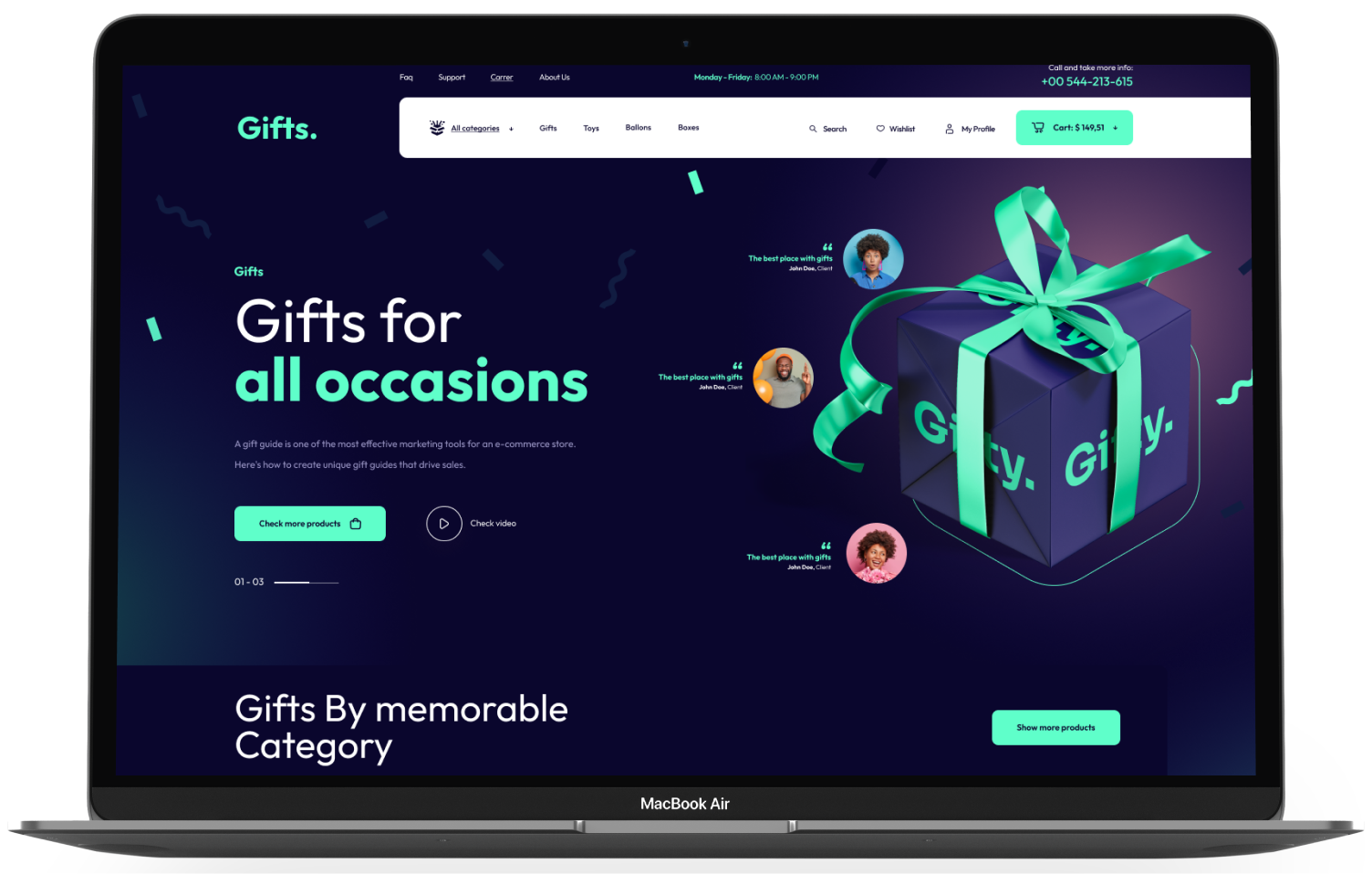 Gifts WordPress Theme - WorkDo