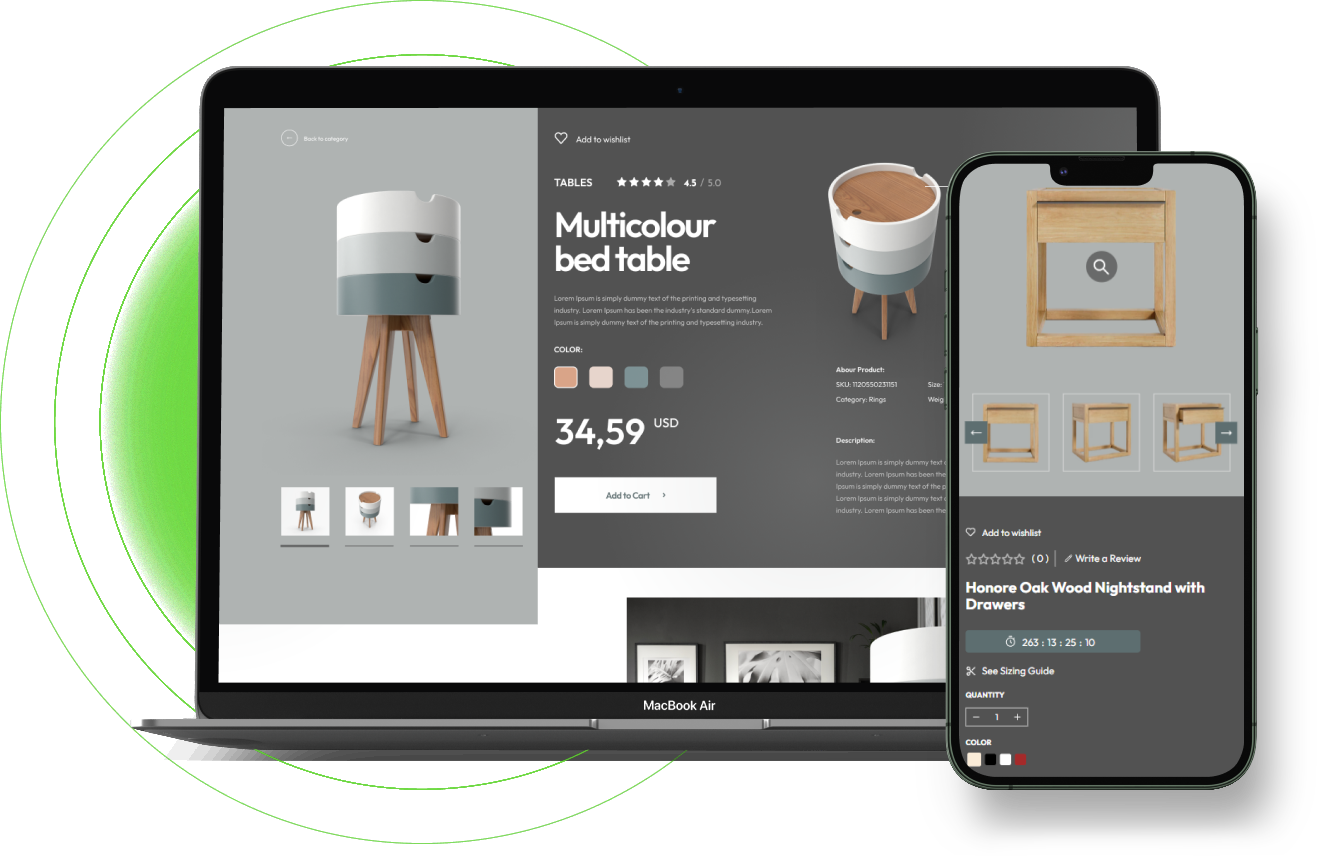 Home Decor Theme Add-on for eCommerceGo - WorkDo