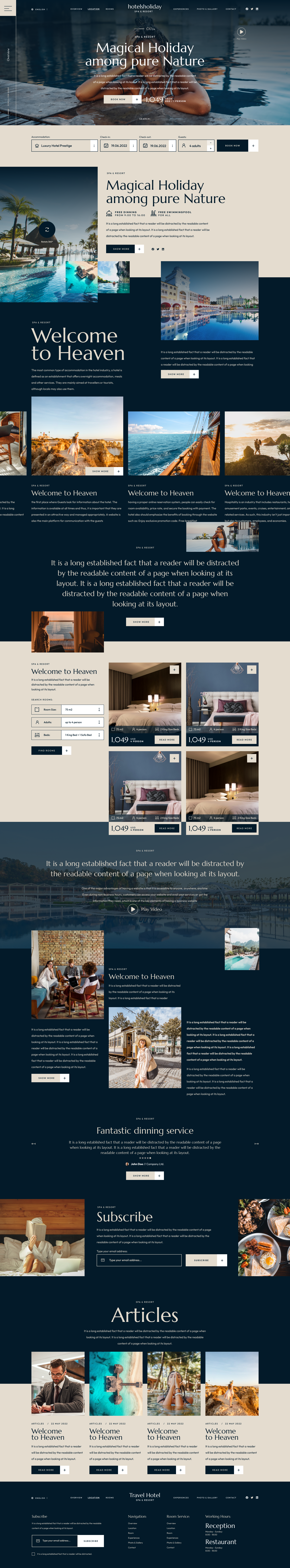 Hotels Holiday Opencart Theme-WorkDo