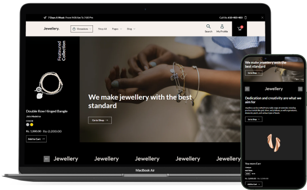 Jewellery WordPress Theme - WorkDo