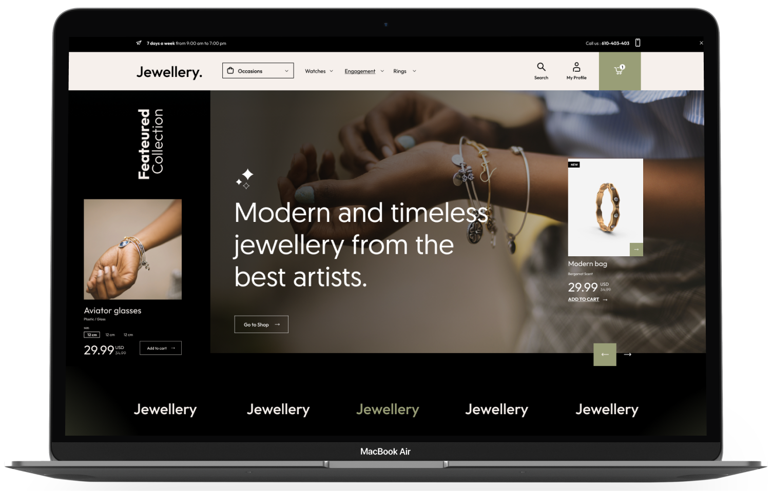 Jewellery WordPress Theme - WorkDo