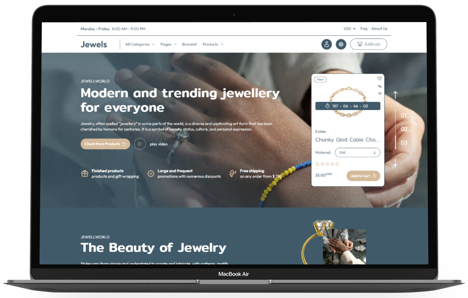Jewels Shopify Theme - WorkDo