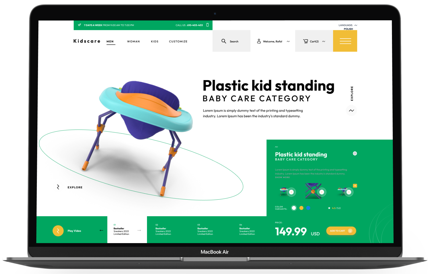 Kidscare Shopify Theme - WorkDo