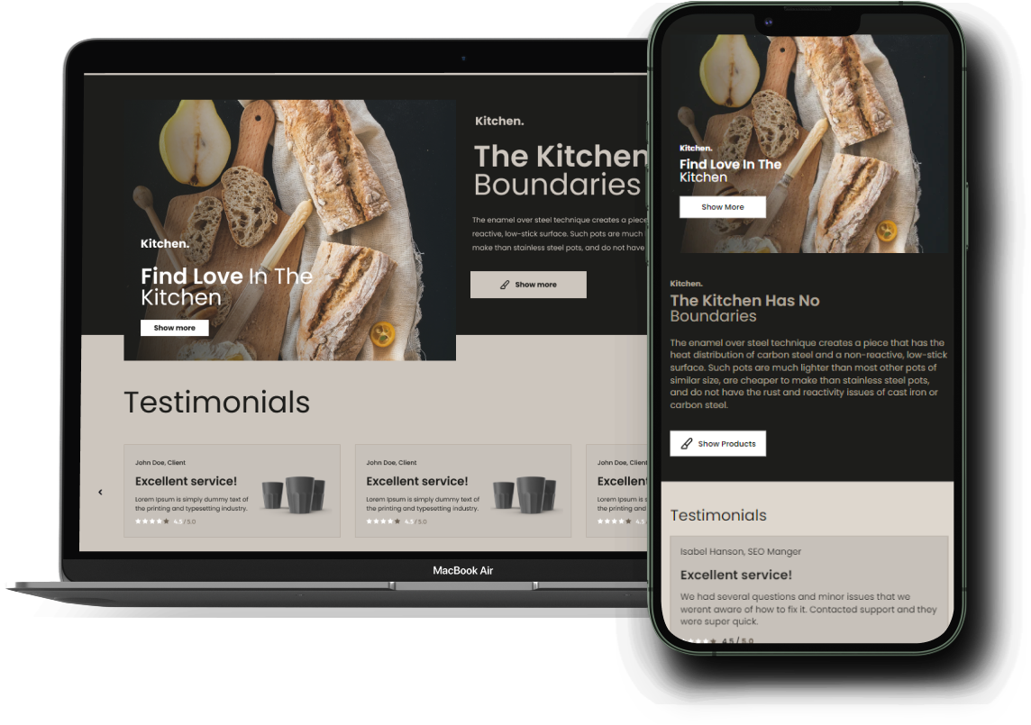 Kitchen Wordpress Theme - Workdo